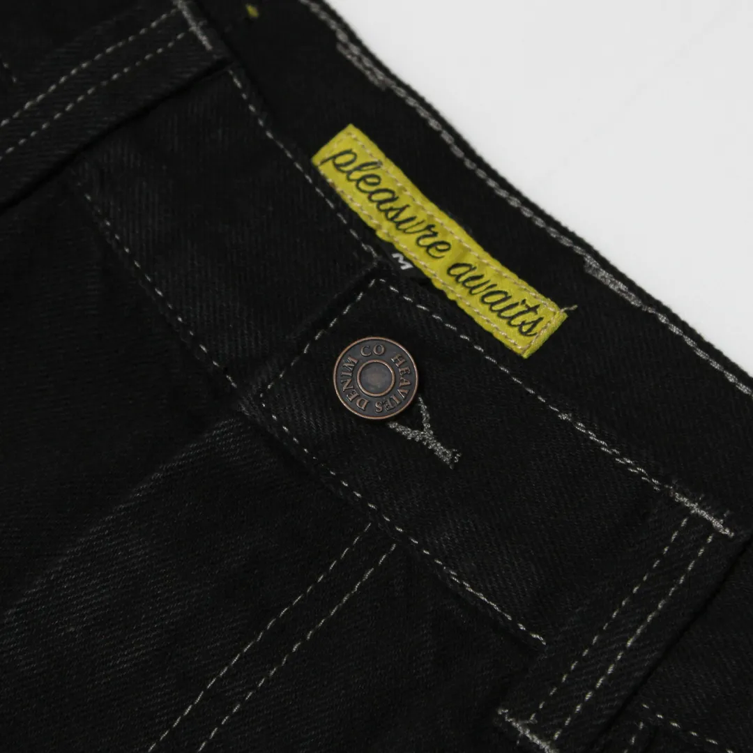 New Cult x Heavies Jeans / black Bottoms